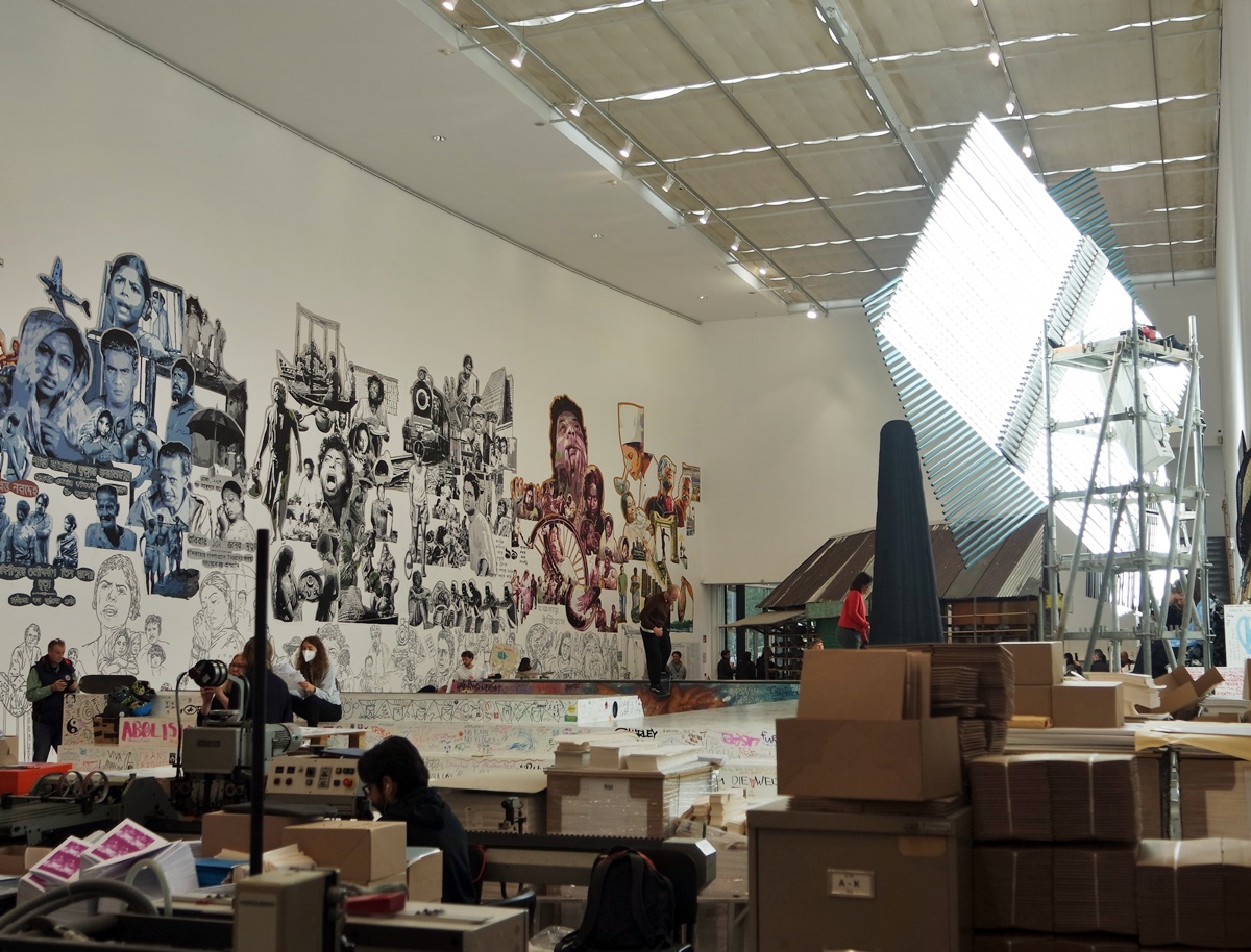 gute und wichtige Kunstausstellung für moderne Kunst und Kunstströmungen aus aller Welt